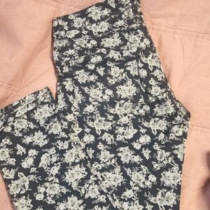 Floral Skinny Jeans h&m